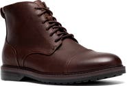 Clarks® Aldwin Leather Cap Toe Boot