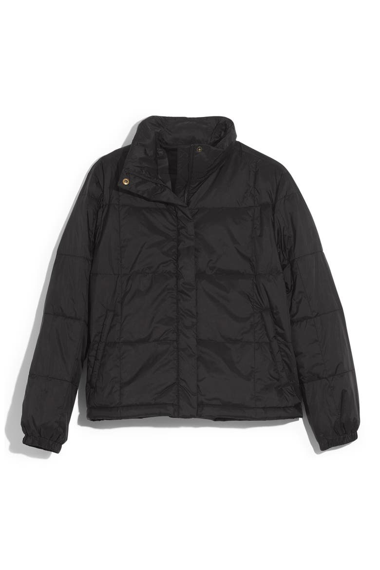 Travel Buddy Packable Puffer Jacket, Alternate, color, TRUE BLACK