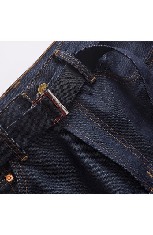 Sacai Gender Inclusive Levi's® Belted Wide Leg Jeans In Blue