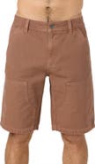O'Neill OG Double Knee Cotton Canvas Carpenter Shorts