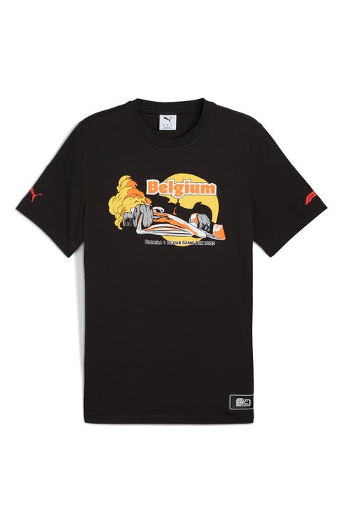 F1 Belgium Cotton Graphic T-Shirt