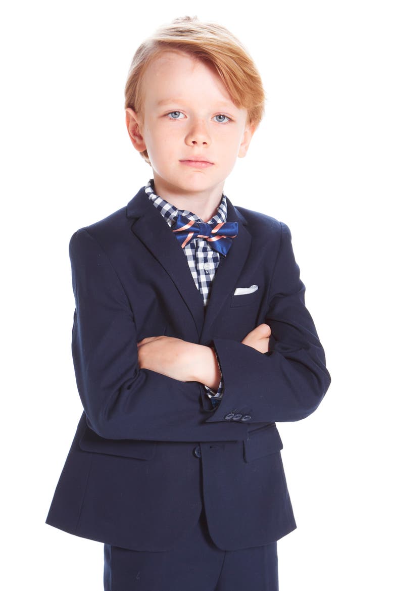 Two-Piece Suit, Alternate, color, NAVY