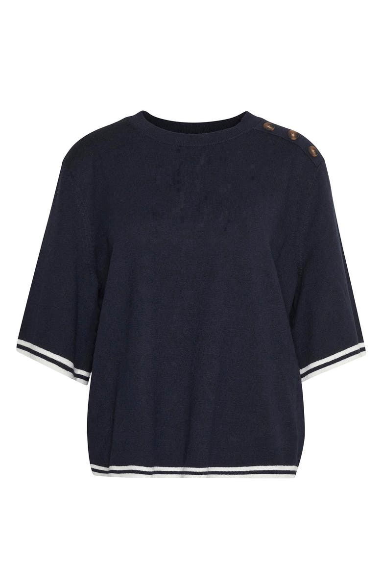 Barbour Genevieve Sweater, Alternate, color, Dark Navy