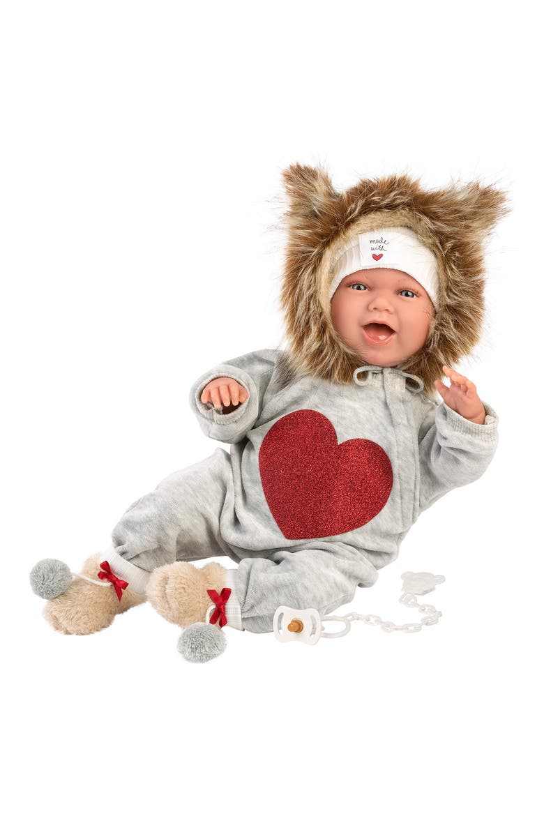 Sierra 17" Crying Articulated Baby Doll, Alternate, color, NO COLOR