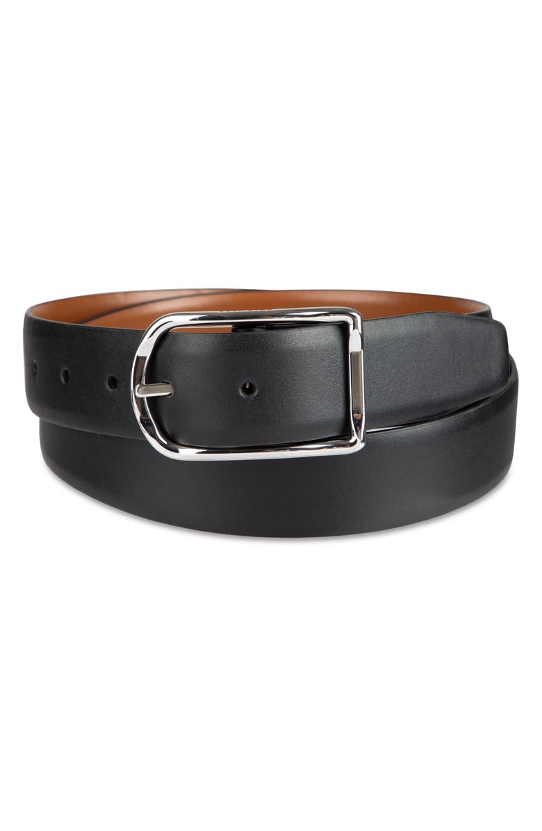 Cole Haan Black & Tan Reversible Leather Belt, Main, color, Black/ Tan