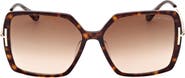 TOM FORD Joanna 59mm Gradient Butterfly Sunglasses