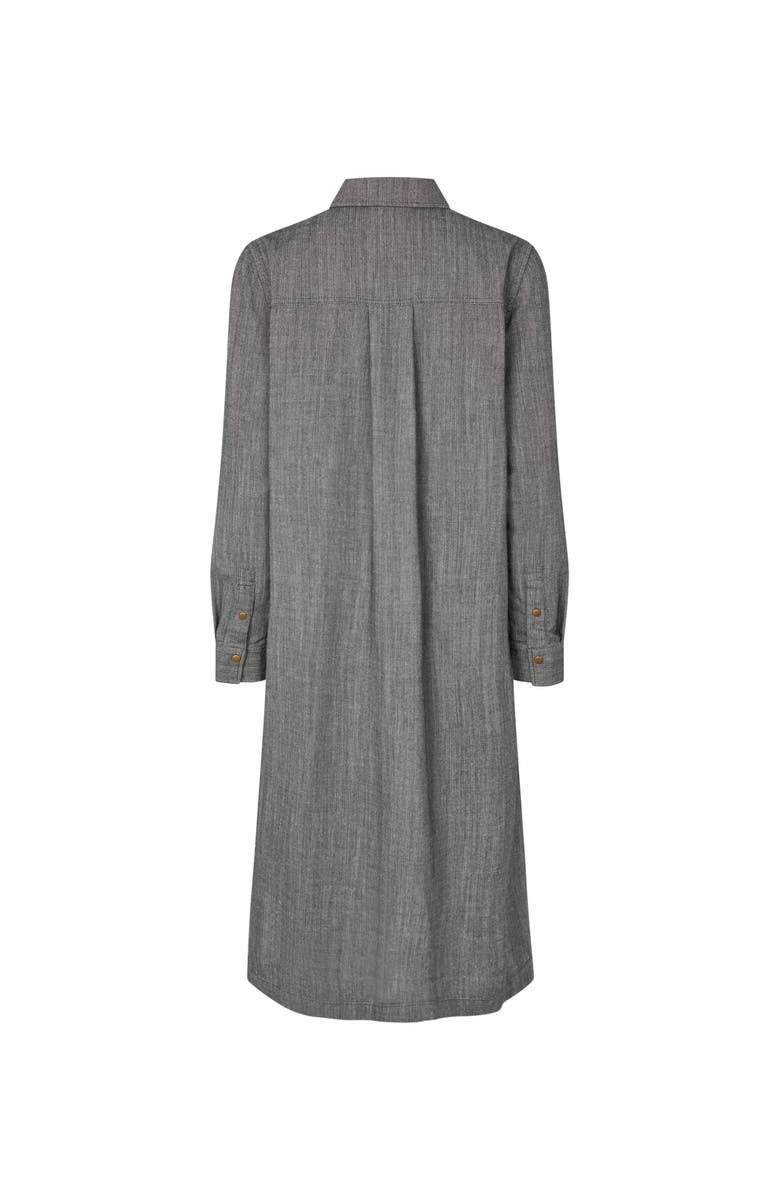 Masai Copenhagen Noveline Long Sleeve Shirt Dress, Alternate, color, Dark Denim