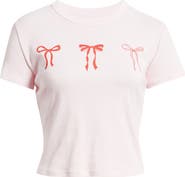 Junk Food Bows Graphic T-shirt