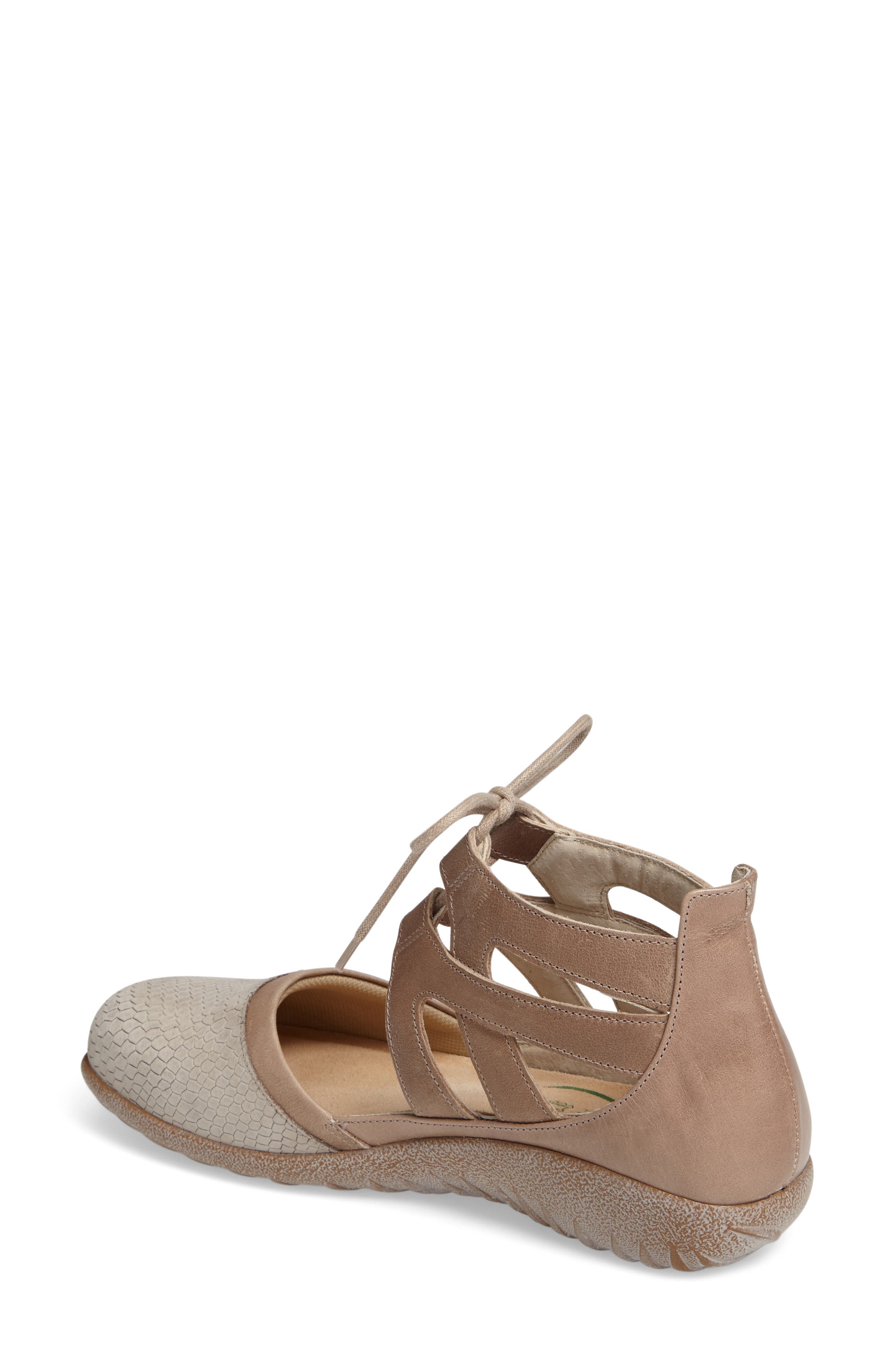 Kata Lace-Up Sandal, Alternate, color, BEIGE LEATHER