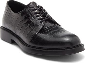 Roberto Cavalli Croc Embossed Plain Toe Derby (Men  display picture 3