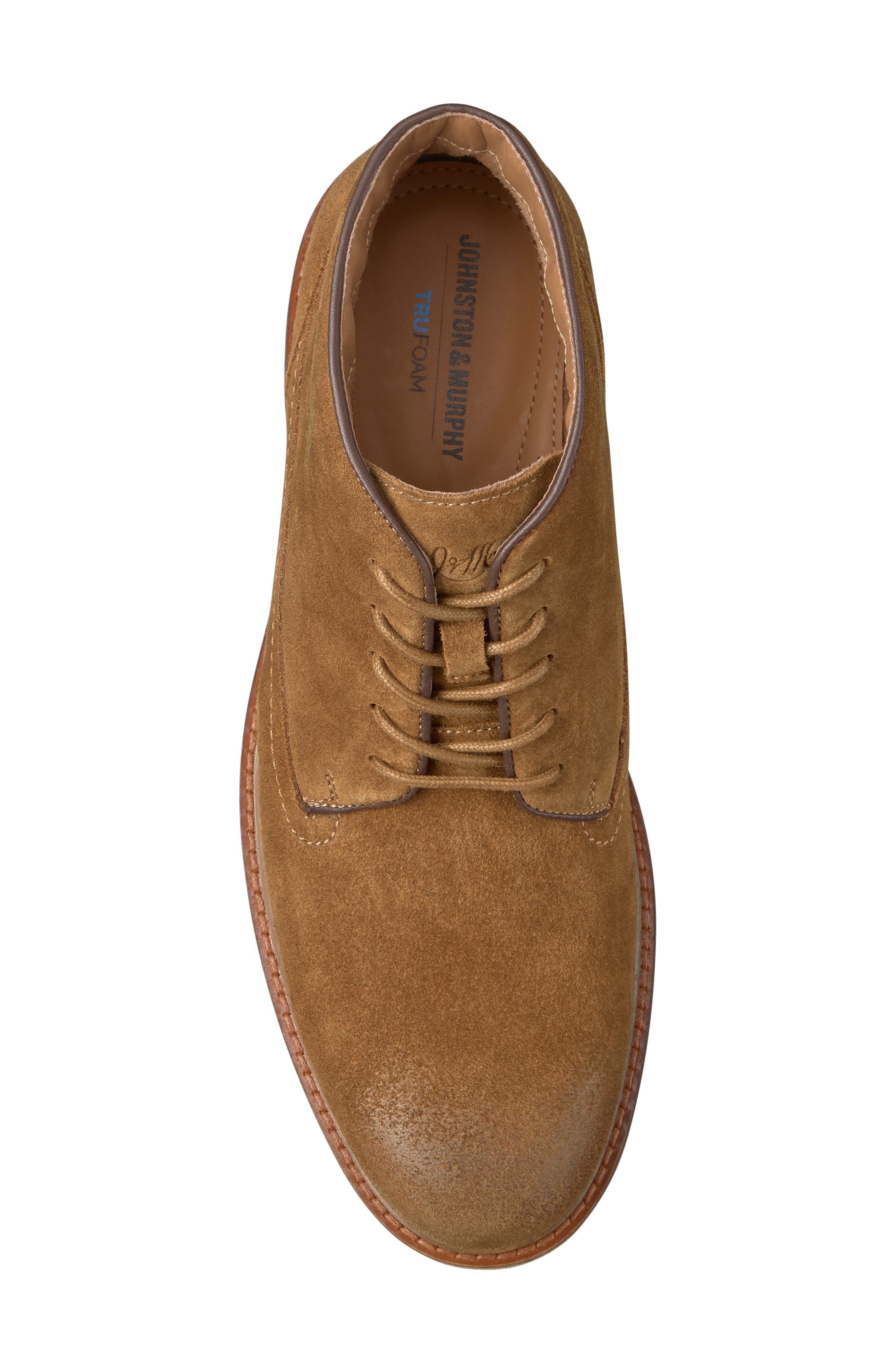 Ripley Lace-Up Chukka Boot, Alternate, color, SNUFF WAXED SUEDE