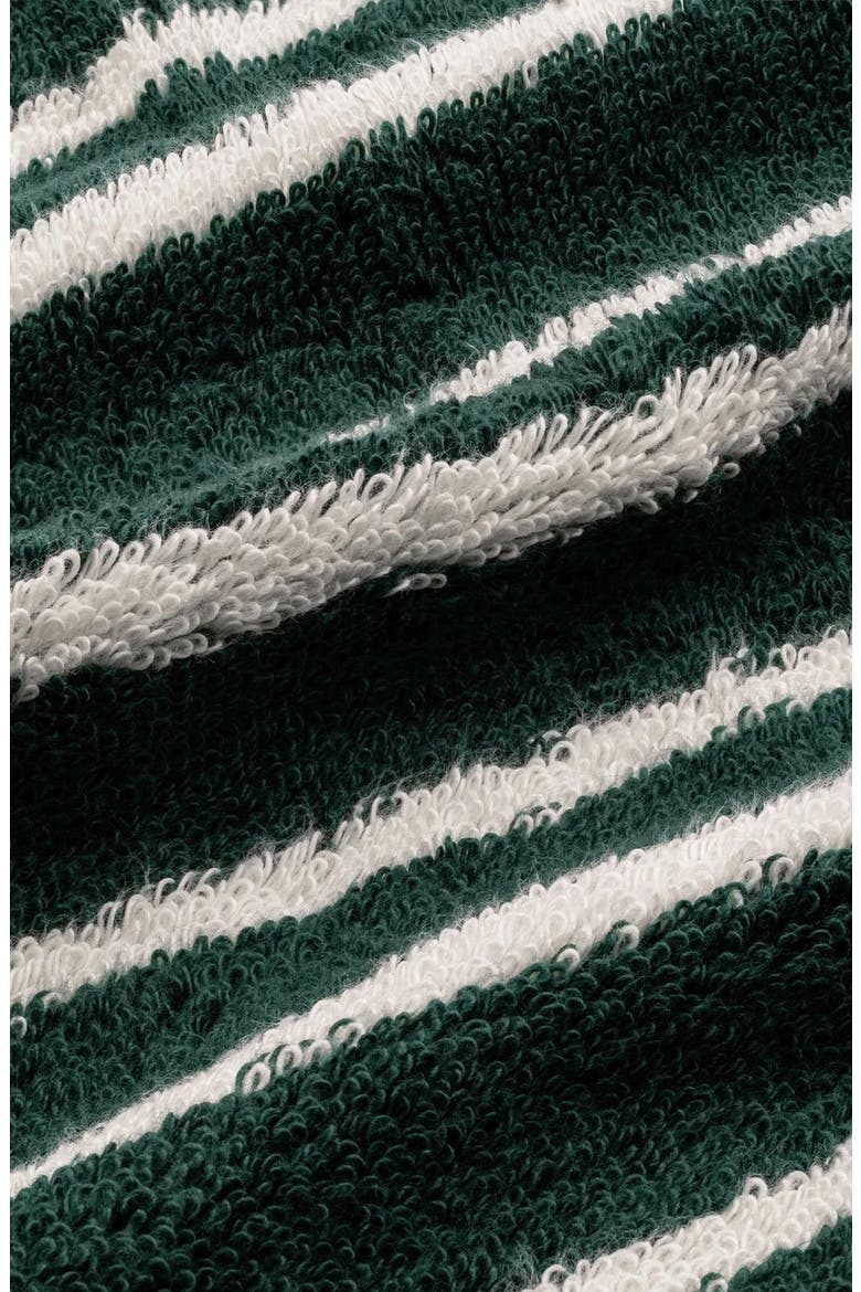 Ultraplush Australian Cotton 2-piece Hand Towel Set, Alternate, color, Verdant & Ecru