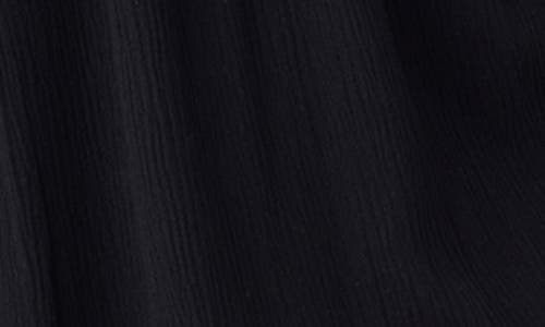 O'neill Korie Button Front Minidress In Black