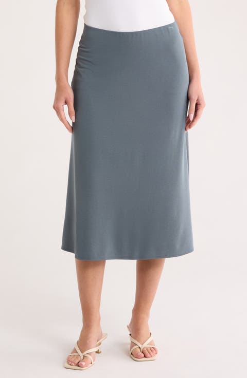 Knit Midi Skirt