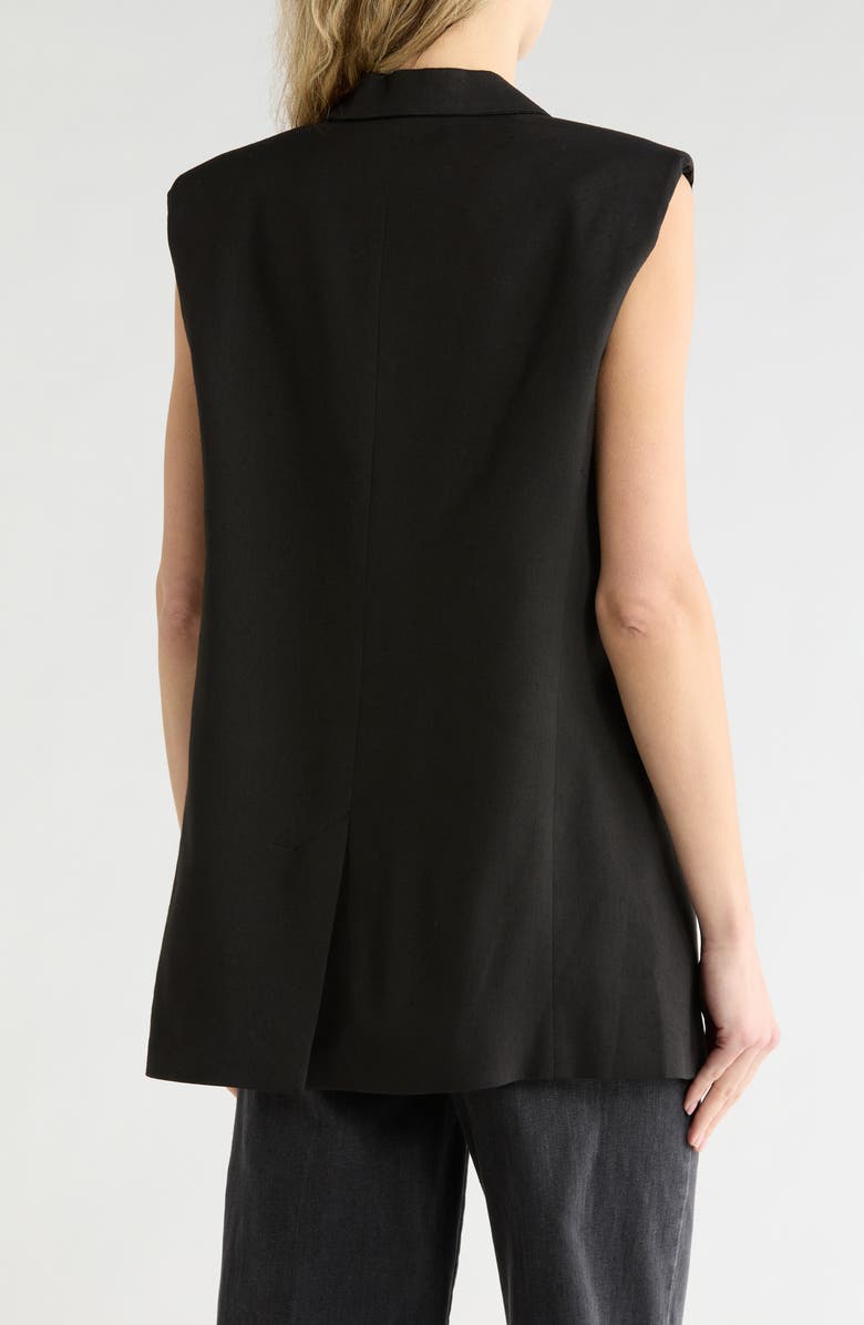 FRAME Oversize Vest, Alternate, color, Black