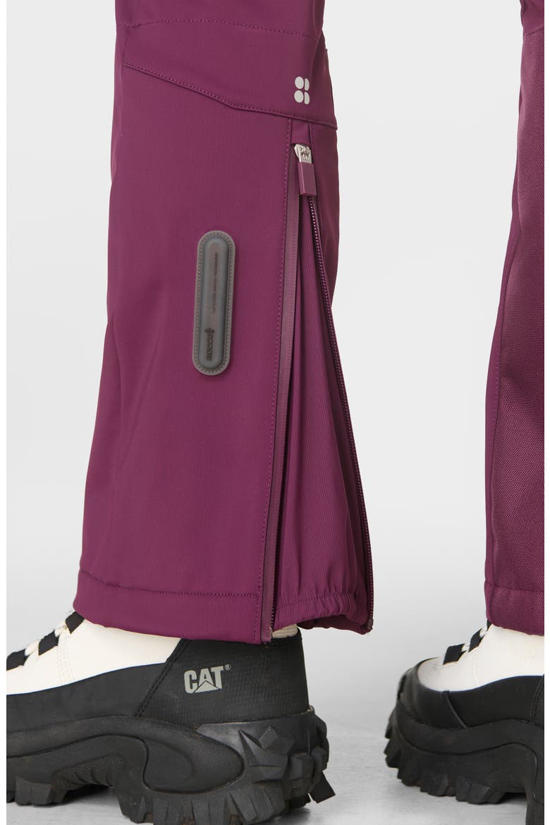 Power Water Resistant Ski Pants, Alternate, color, PLUM PURPLE