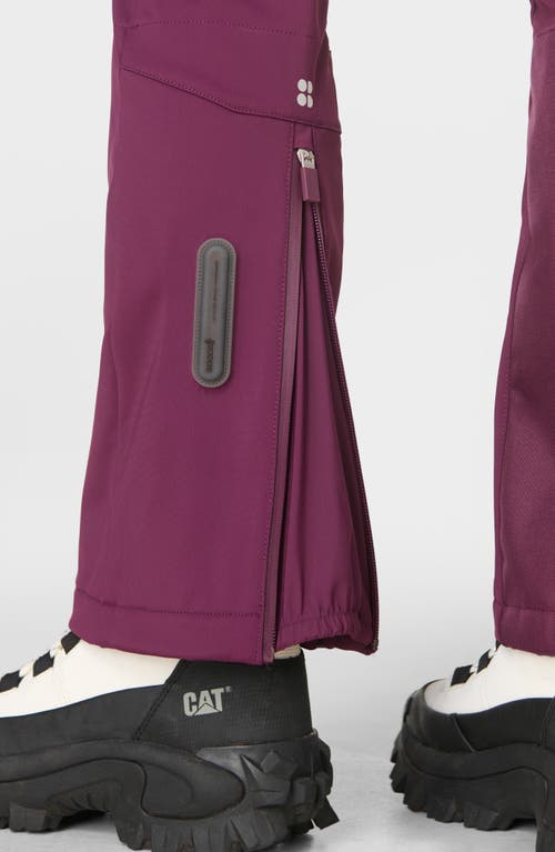 Sweaty Betty Power Water Resistant Ski Pants In Purple