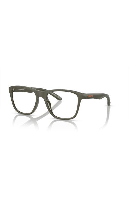Arnette 52mm Square Optical Glasses In Black