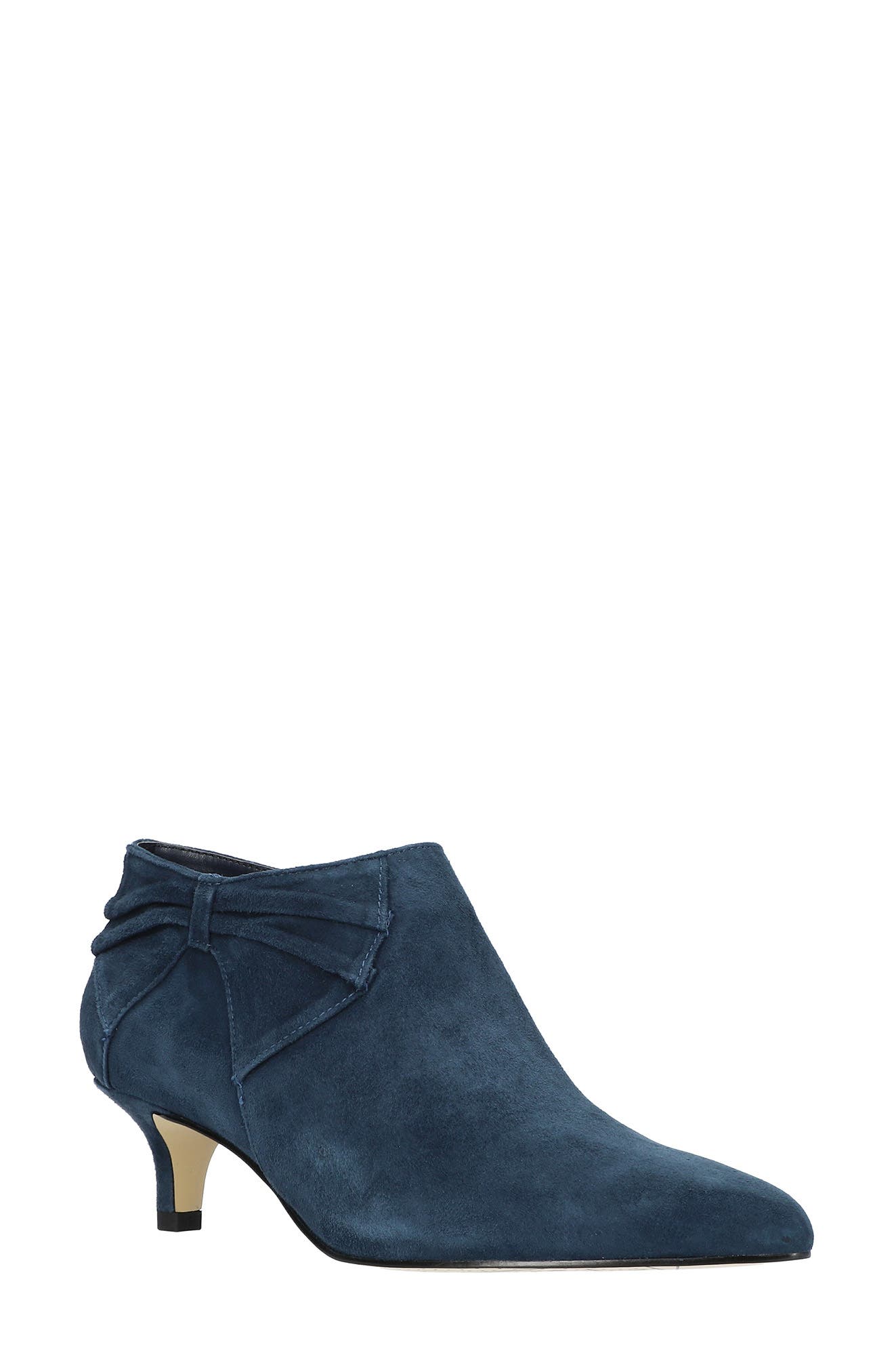 Frances Bootie, Main, color, NAVY SUEDE