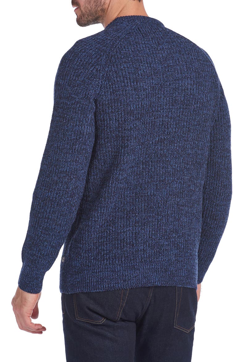 Men's Horseford Wool Crewneck Sweater, Alternate, color, NAVY
