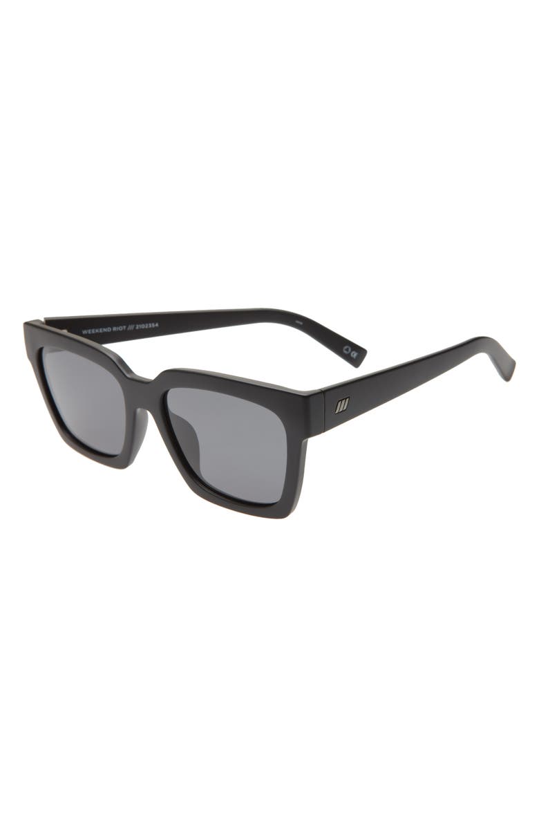 Le Specs 56mm Weekend Riot Sunglasses, Alternate, color, 
