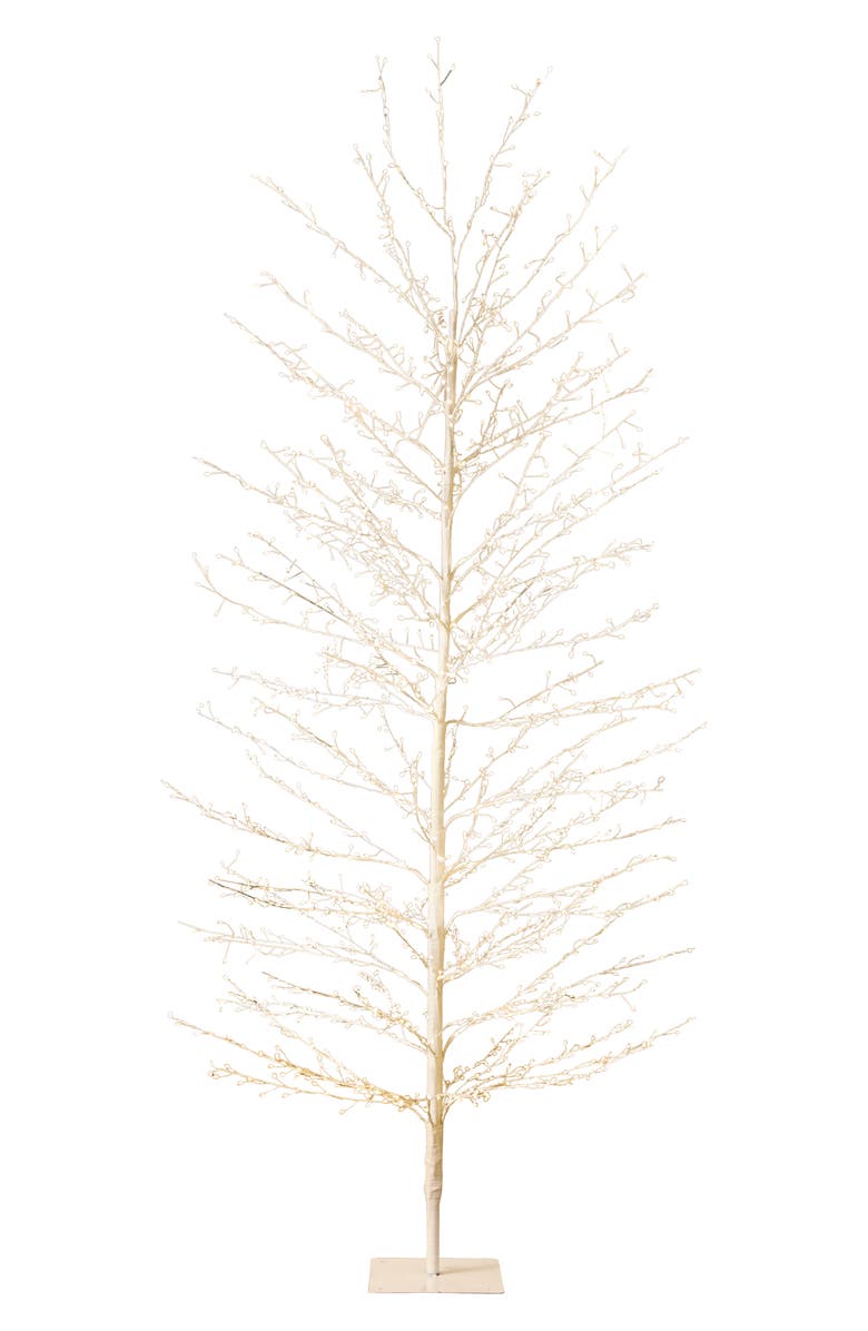 Balsam Hill 6-Foot Outdoor Fairy Light Tree, Main, color, 
