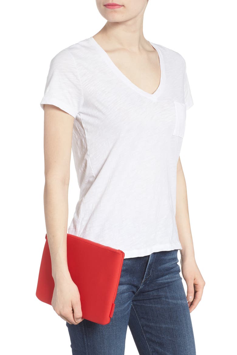 Scout Large Zip Top Pouch, Alternate, color, POPPY