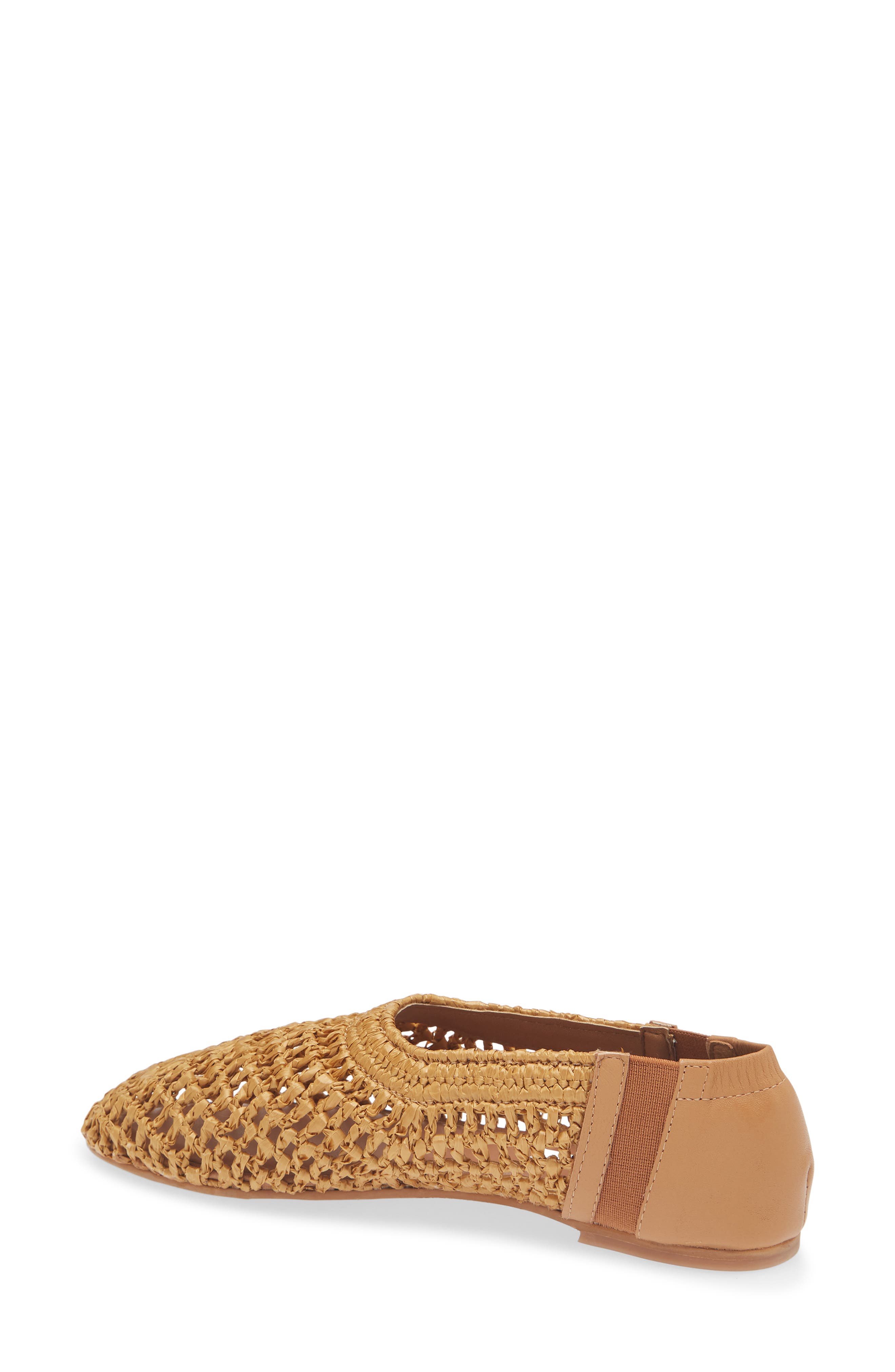 Meela Flat, Alternate, color, TAN RAFFIA