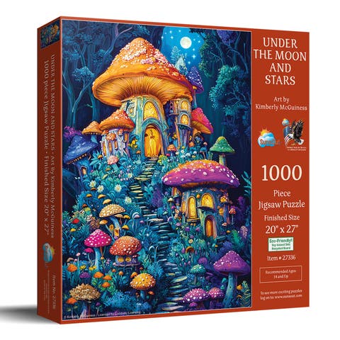 Under the Moon and Stars 1000 piece Jigsaw Puzzle for Adults