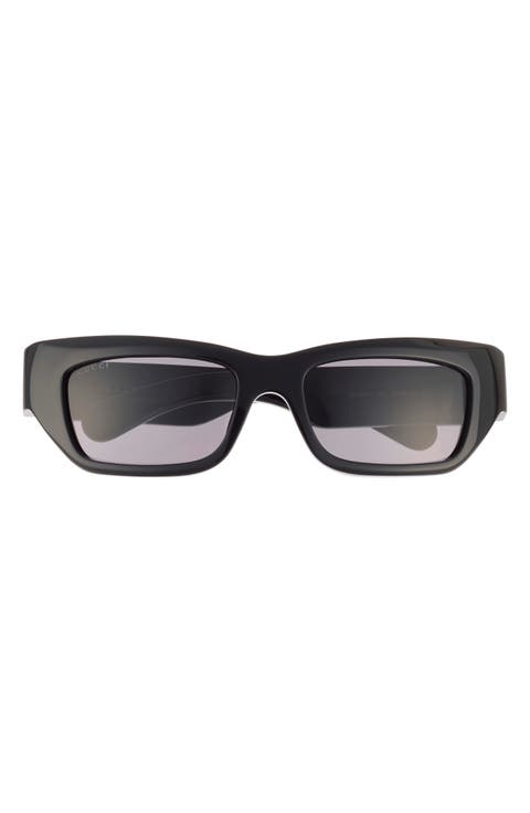 55mm Rectangular Sunglasses