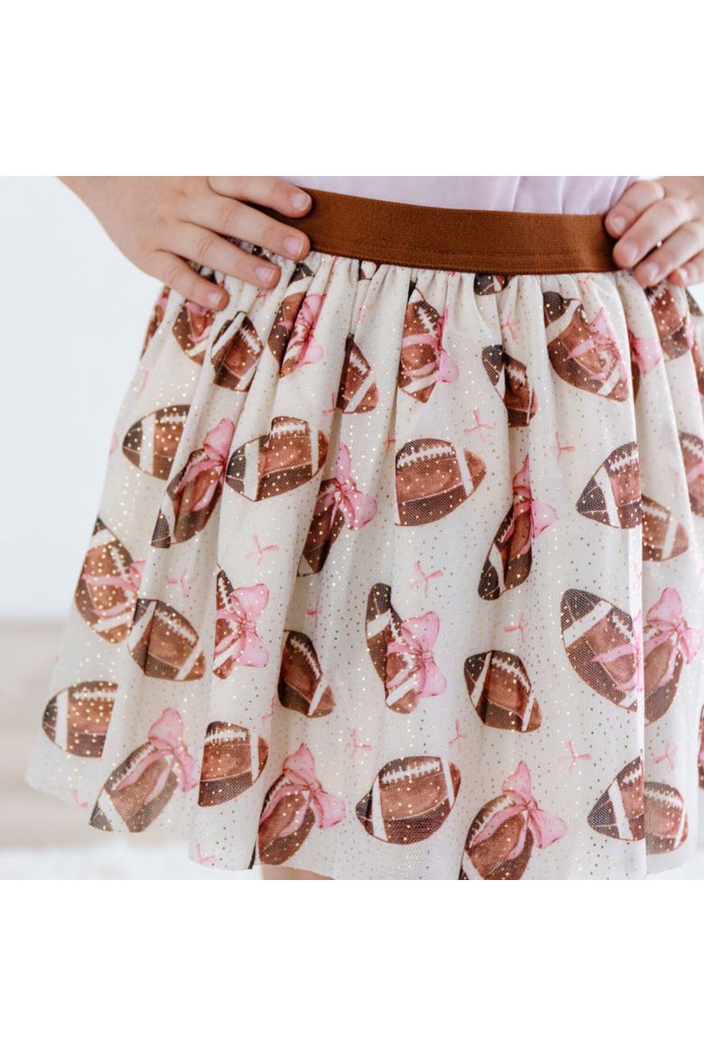 Football Cutie Tutu, Alternate, color, Ivory