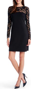 Karen Kane Blake Long Sleeve Lace Cocktail Dress