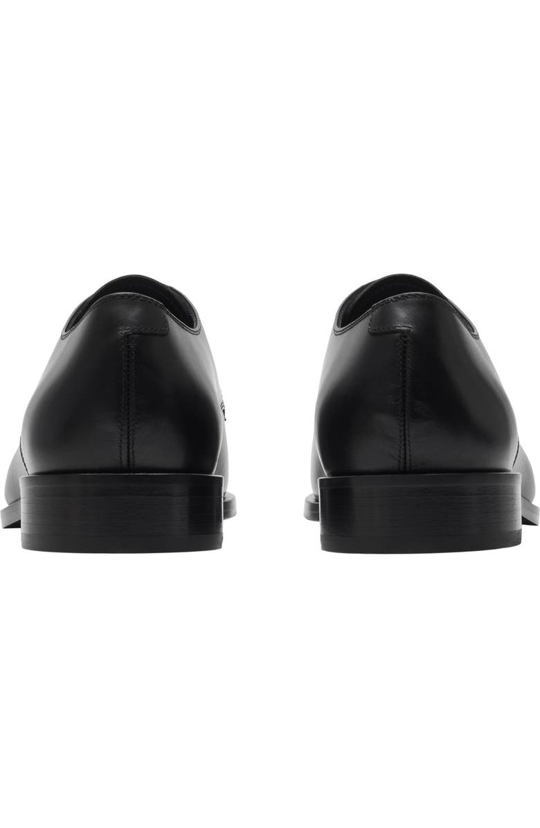 Burberry Leather Carlyle Derby Shoes, Alternate, color,