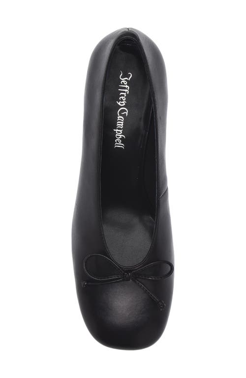 Jeffrey Campbell Doll Baby Pump In Black
