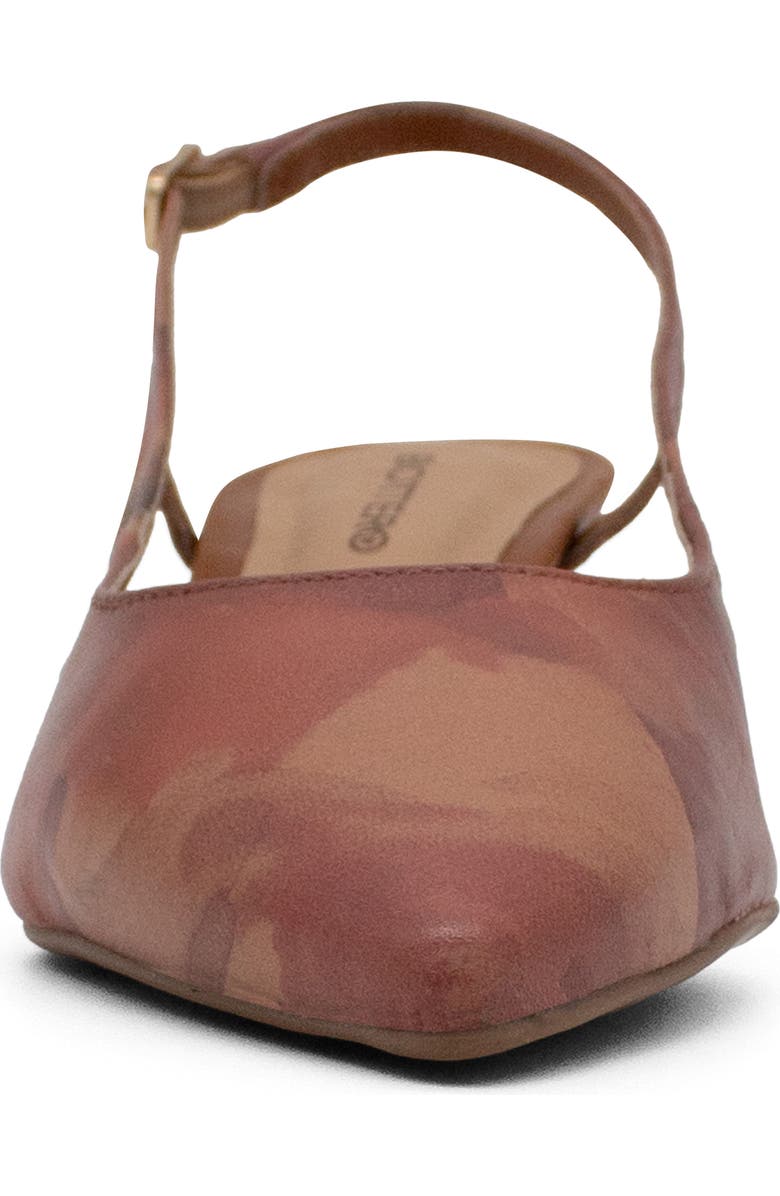 Bottero Botolivia Legacy Pointed Toe Slingback Pump, Alternate, color, Natural