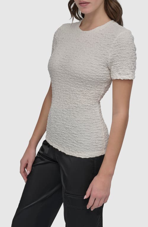 DKNY DKNY TEXTURED T-SHIRT