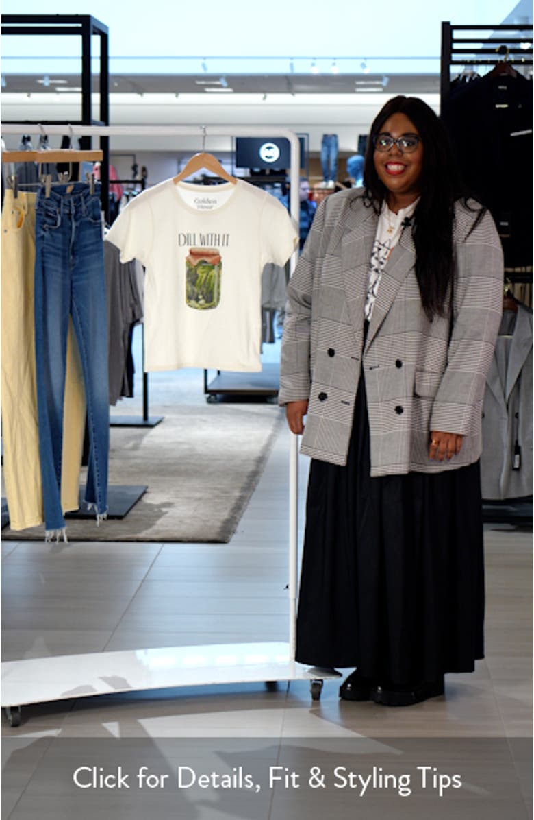 Dill with It Cotton Graphic T-Shirt, sales video thumbnail