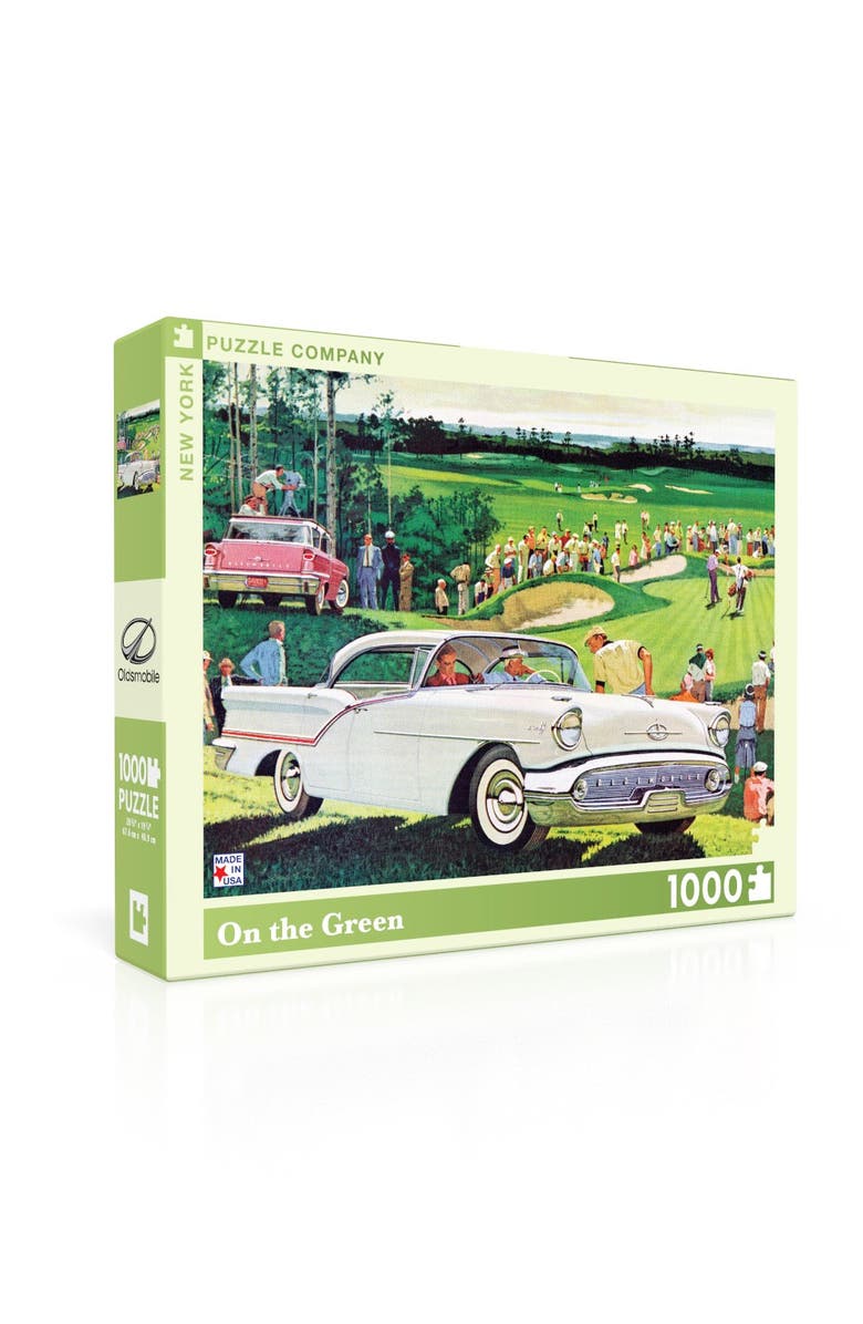 NEW YORK PUZZLE COMPANY On the Green 1000 Piece Puzzle, Alternate, color, NO COLOR
