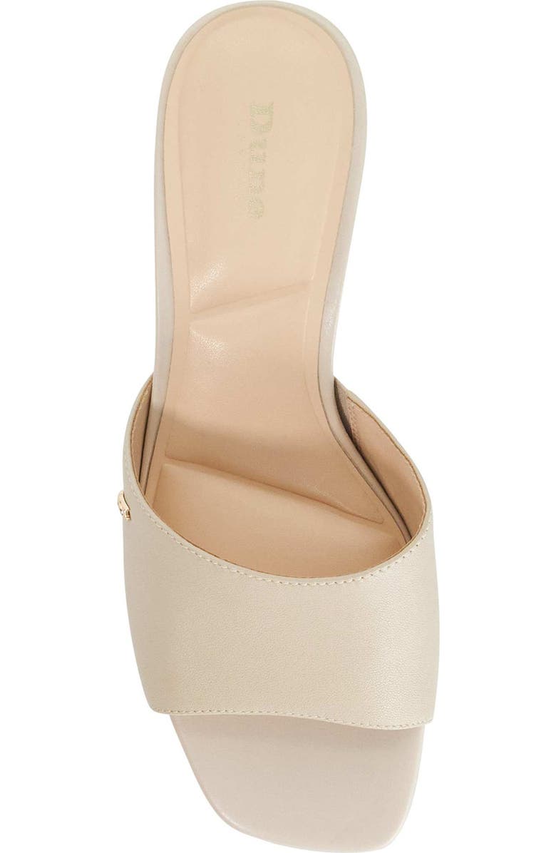 Dune London Mazy Slide Sandal, Alternate, color, Ecru