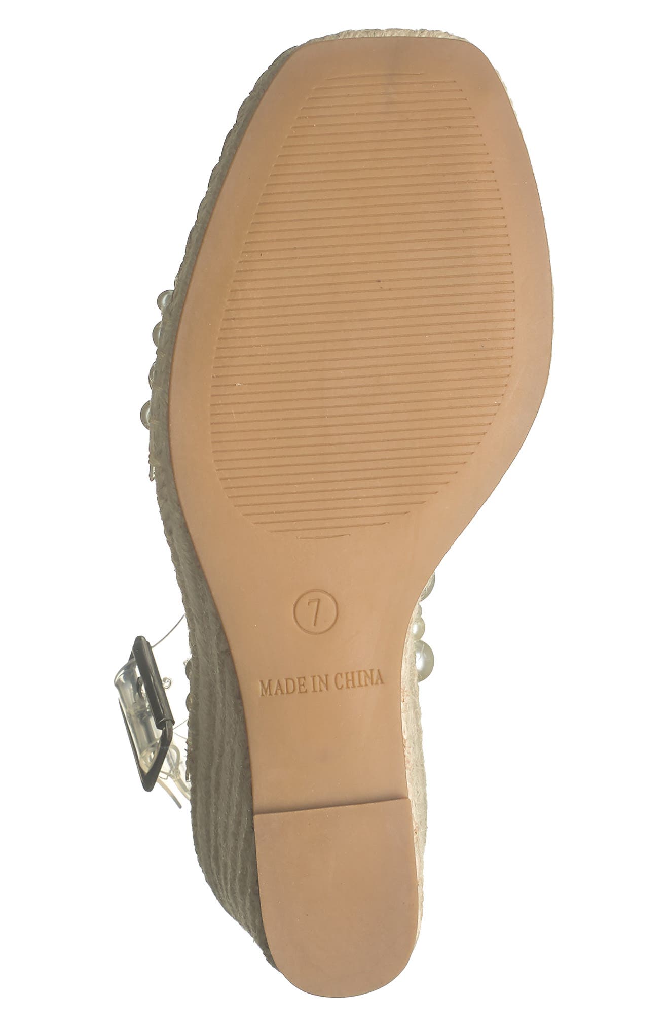 Steve Madden Tailey Embellished Espadrille Wedge Sandal, Alternate, color, 