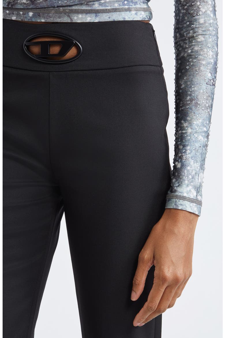 P-Ersy High Waist Straight Leg Pants, Alternate, color, VERY/ BLACK