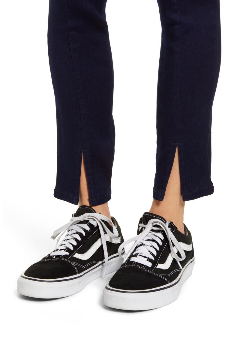 Butter Split Cuff Jeggings, Alternate, color, RINSE