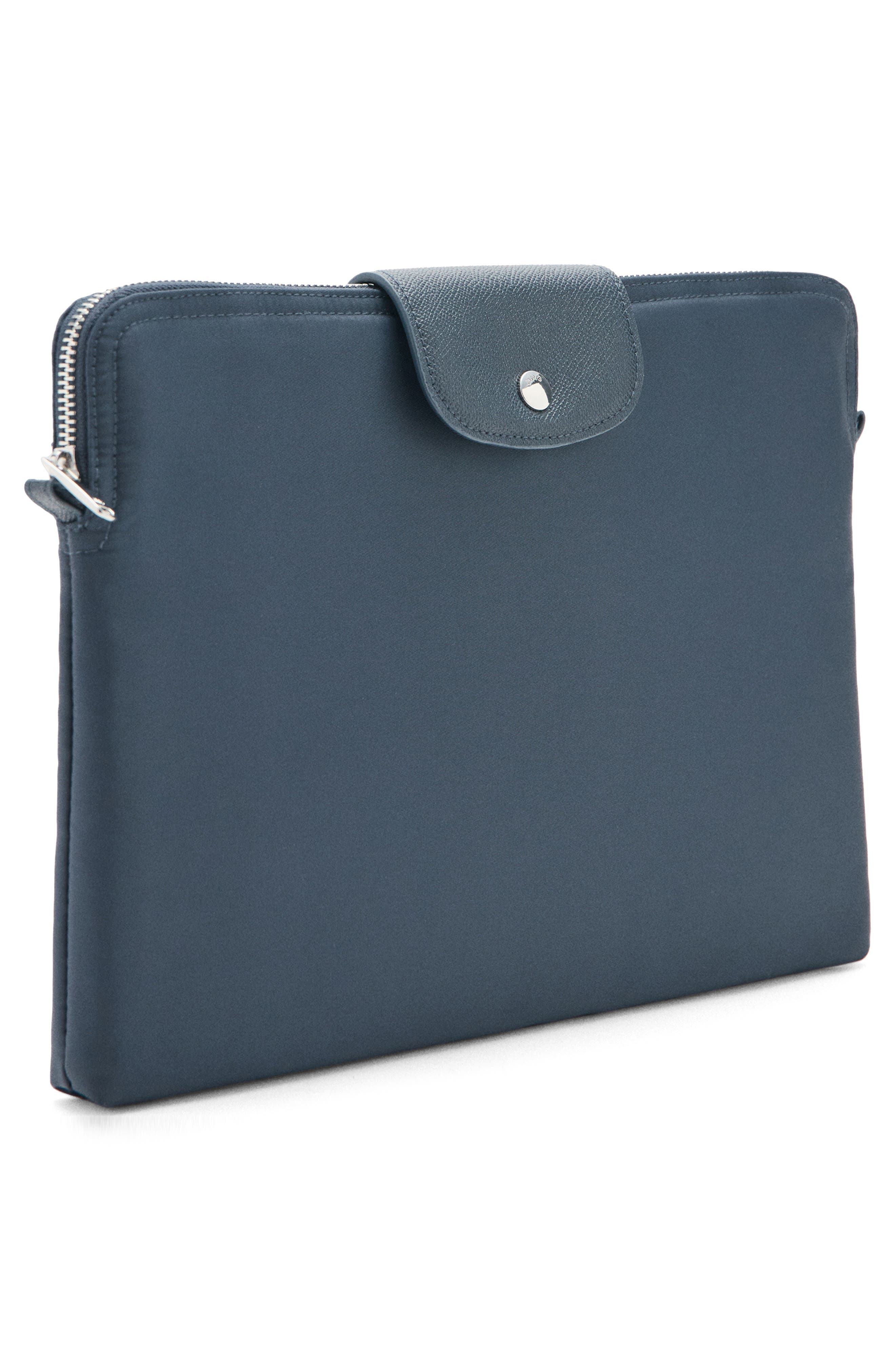 MANGO Nylon Laptop Case, Alternate, color, Navy