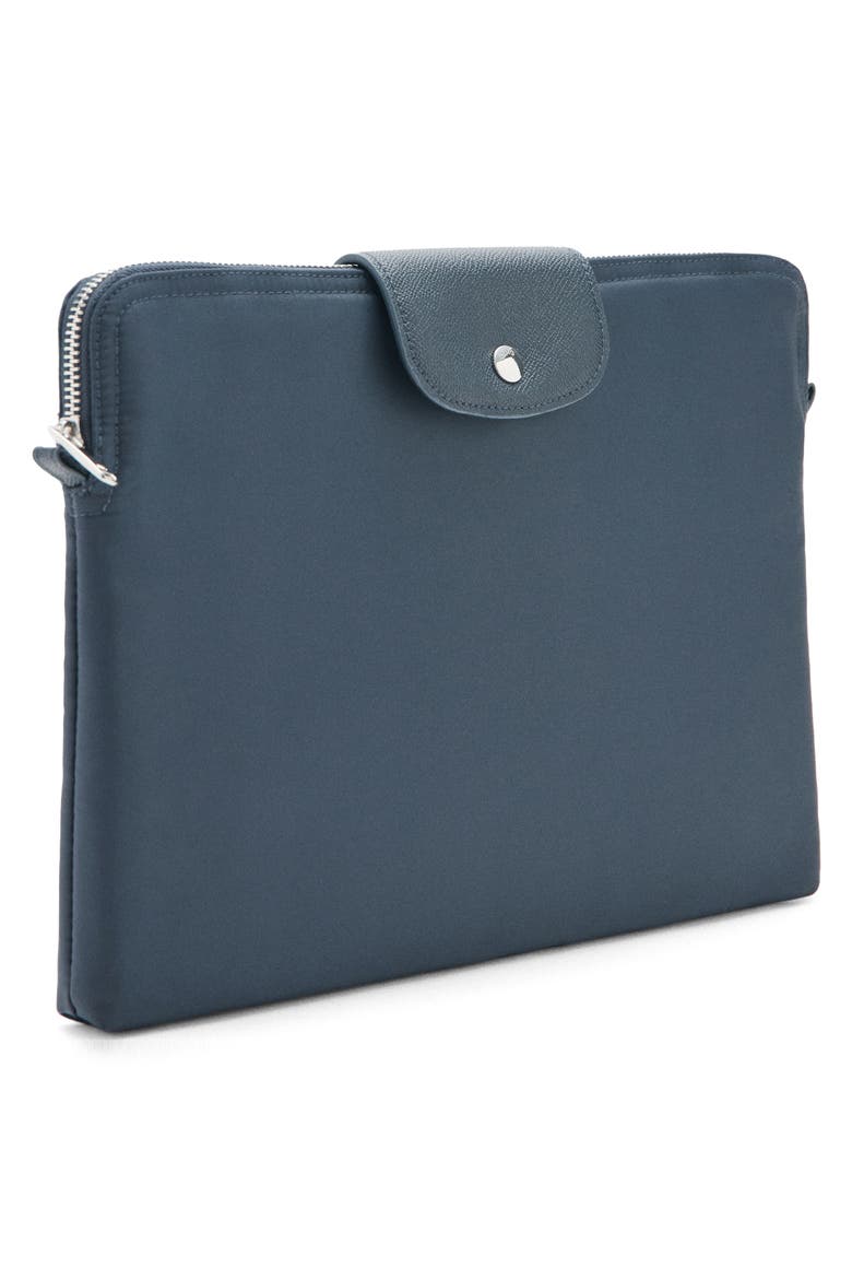 Nylon Laptop Case, Alternate, color, NAVY