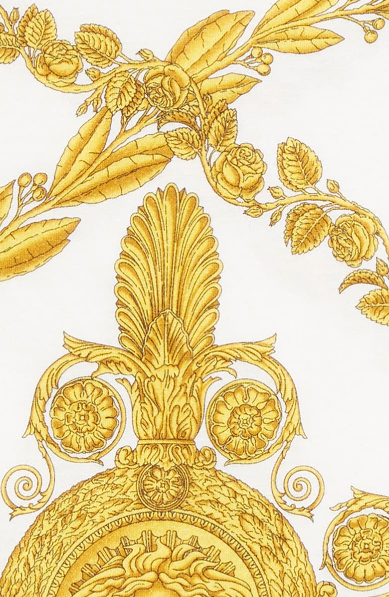 Versace Kids' Baroque Print Cotton Graphic T-Shirt, Alternate, color, 