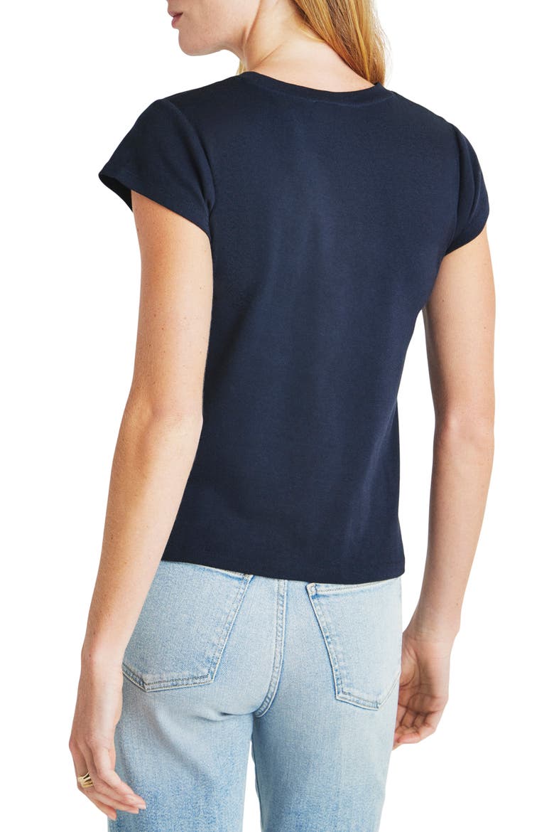 Faye Crewneck Tee, Alternate, color, NAVY
