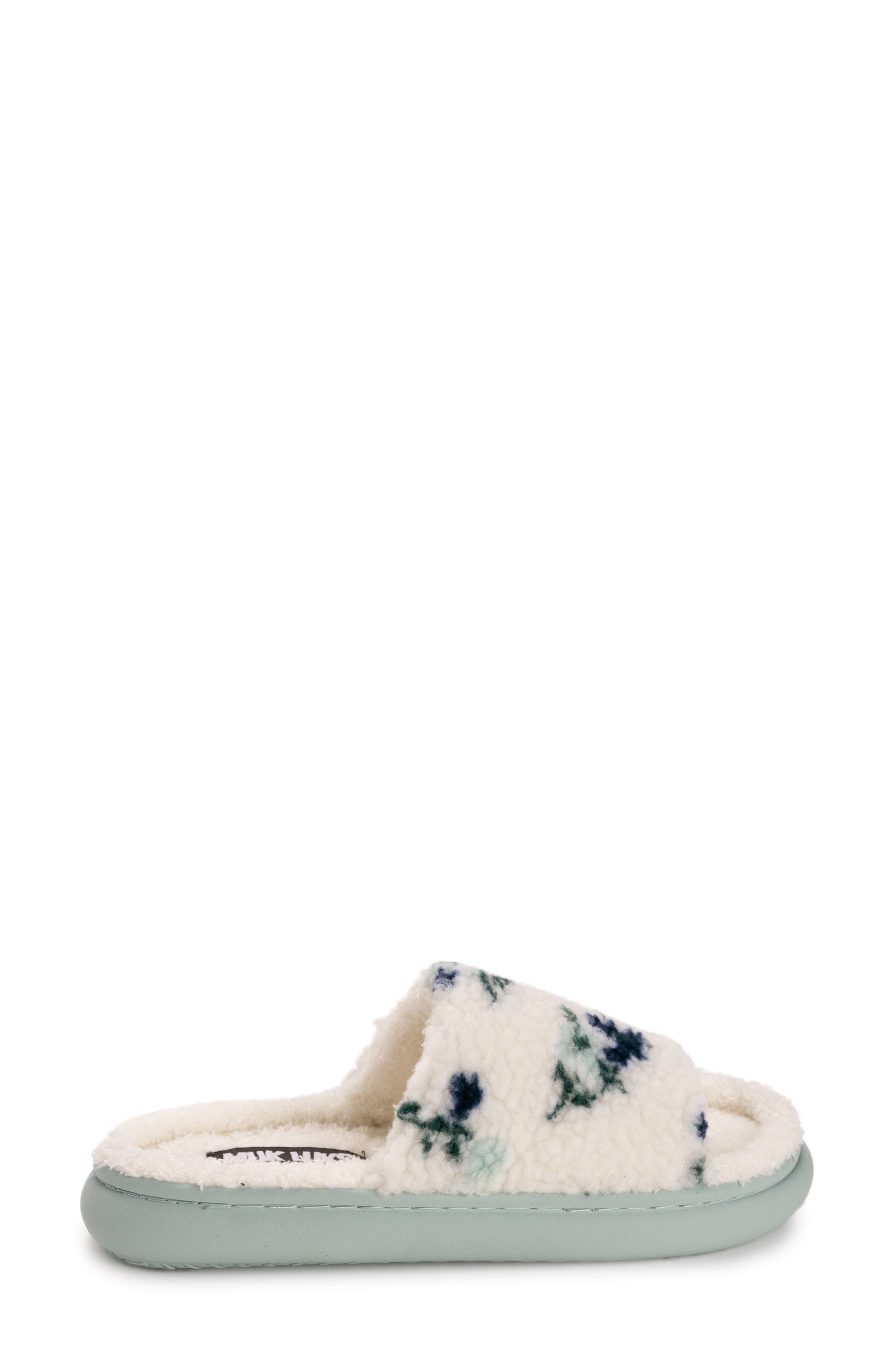 MUK LUKS Marsai Faux Shearling Slipper, Alternate, color, Mint