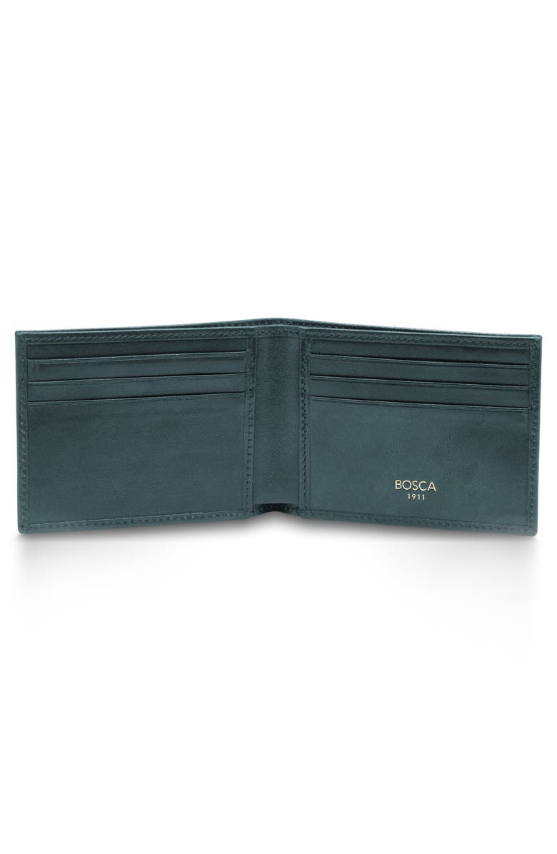 Bosca Aged Leather Small Bifold Wallet, Alternate, color,