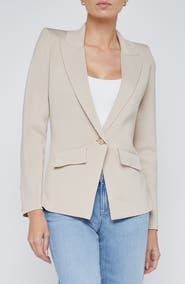 L'AGENCE Chamberlain Knit Blazer