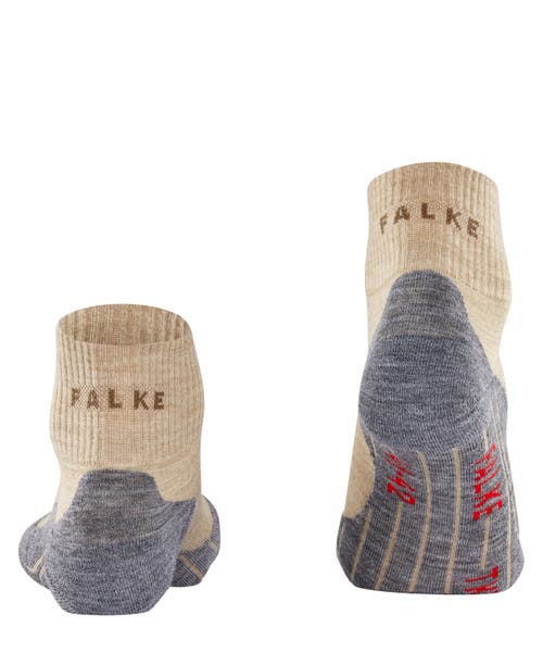 Falke Tk5 Wander Short Hiking Socks In Neutral